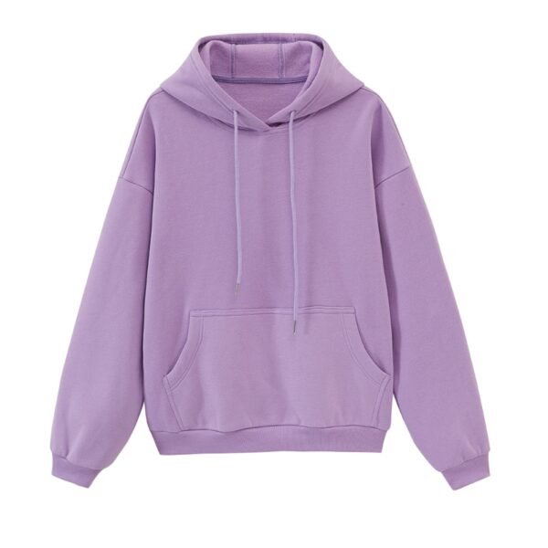 Felpa con cappuccio/felpa/pantaloni della tuta in pile da donna - immagine 4